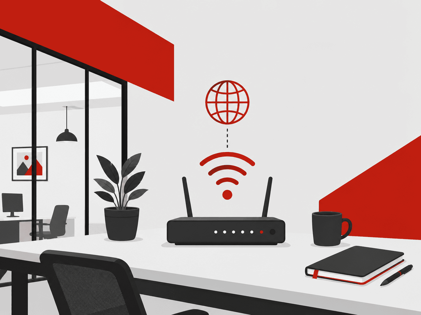 Connectivity & Hosting illustration