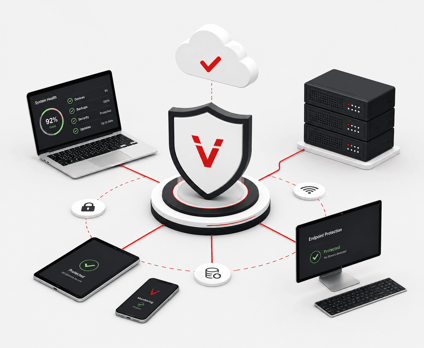 Managed IT & Support illustration